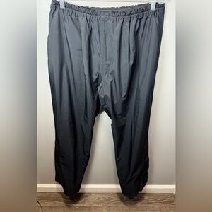 FootJoy FJ Men's DryJoys‎ Black Rain Windbreaker Pants Size Large
